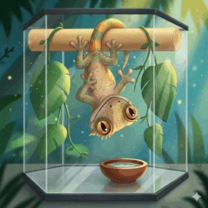 나노바나나 구글제미나이로 제작한 크레스티드게코 이미지를 일관성있게 베리이션 작업